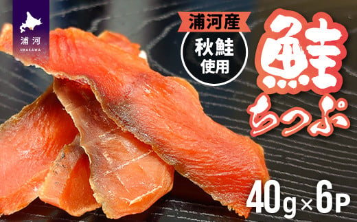 秋鮭の旨味を感じられる、食べきりサイズのさけちっぷです。