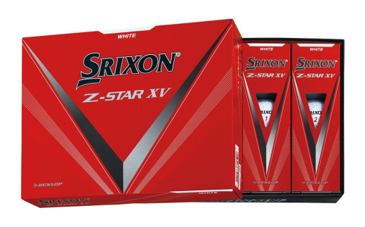 スリクソン Z-STAR XV 3ダース【色：ホワイト】ダンロップゴルフボール