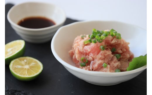 2回目：天然マグロ 大粒ネギトロ　※ネギ等のトッピングはついていません。