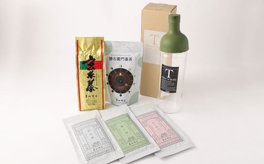 ふるさとのお茶を水出しで！ ボトル セット 緑茶  797851 - 熊本県人吉市