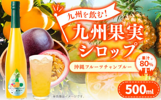 九州を飲む！九州果実シロップ 沖縄フルーツチャンプルー