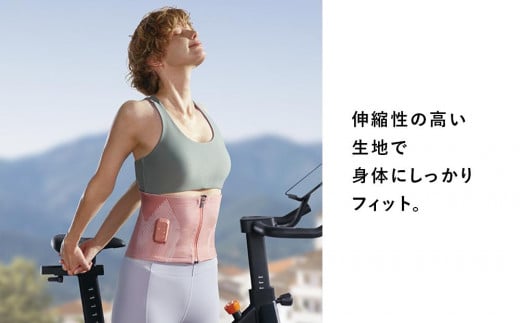 Mサイズ グレー】SIXPAD Powersuit Core Belt HOME GYM対応モデル