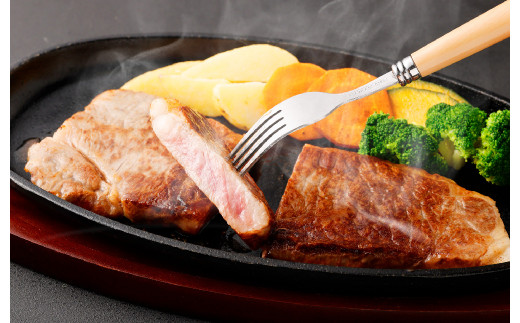 【12ヶ月定期便】鹿児島県産黒毛和牛 肉汁溢れるサーロインステーキ