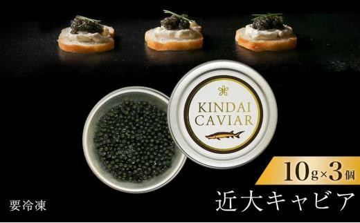 近大キャビア10ｇ×3個