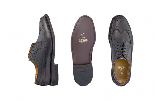 REGAL 2589 NT ウイングチップ ブラック 24.0cm リーガル ビジネスシューズ 革靴 紳士靴 メンズ|（株）リーガルコーポレーション