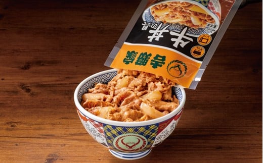 埼玉県加須市のふるさと納税 吉野家　冷凍牛丼の具10食