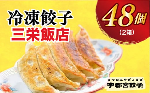 【三栄飯店】　餃子24個入り×2箱