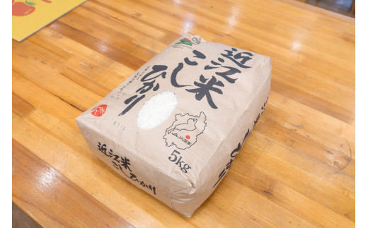 A35 【令和5年産 新米】 滋賀県東近江市産近江米 コシヒカリ5kg あいとうマーガレットステーション