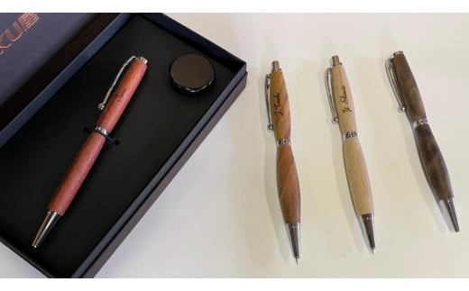 木軸ペンが自分で作れます！工房で木製ペン作り体験【2pice シャープ 