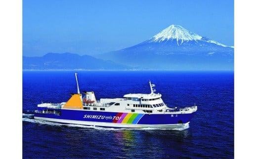 駿河湾フェリー乗船チケット（車両１台+大人２名） 964937 - 静岡県静岡県庁
