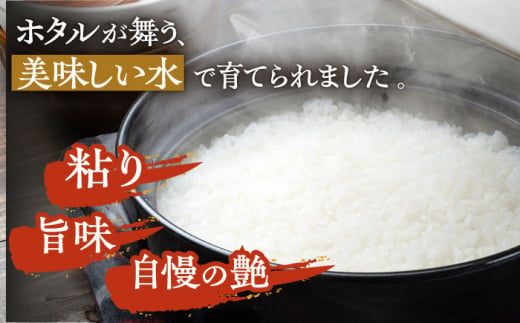 【令和5年産 新米】【全12回定期便】】対馬産 なつほのか 5kg×2「ほたる舞う三根川の米」《対馬市》【永留しいたけ農園】 米 お米 白米 新米  お弁当 [WAJ017]|永留しいたけ農園