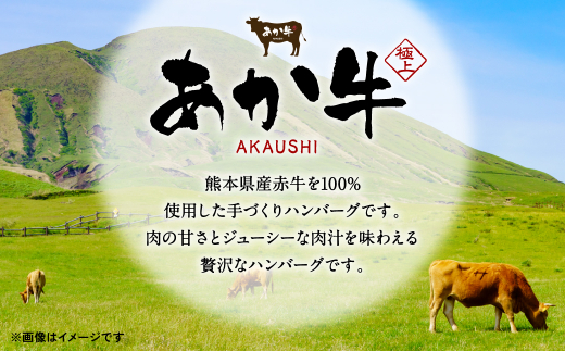【定期便3回】熊本県産赤牛100％！手づくりハンバーグ 150g×10個