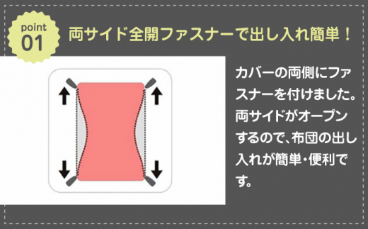 西川の掛けふとんカバーmee218775294ピンク【西川 株式会社 】 [ZDL021_01]