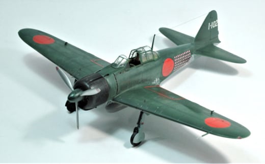 No.258 零式艦上戦闘機21型　1/48 ／ 模型 完成品 柏木崇男 茨城県