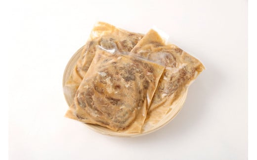 秘伝の味噌タレ漬け熟成 やわらか厚切り牛ハラミ 合計約1.5kg (500g×3袋)