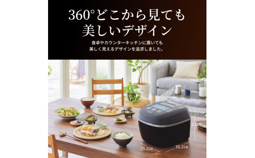 1381 ＜新製品＞タイガー魔法瓶 圧力ＩＨ炊飯器 JPI-X100KX 5.5合炊き