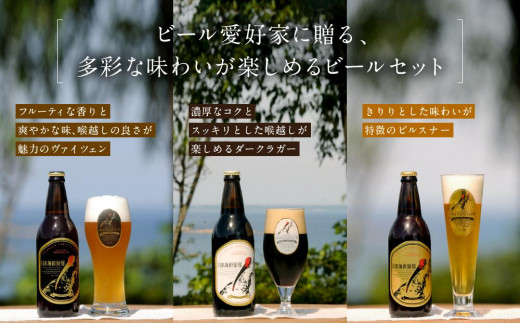 奥能登ビール日本海倶楽部330ｍｌ瓶6本セット - 石川県能登町