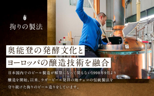 奥能登ビール日本海倶楽部330ｍｌ瓶6本セット - 石川県能登町