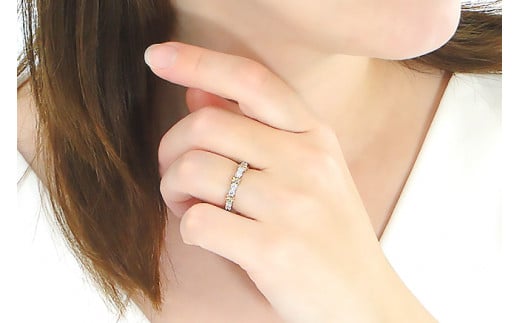 レディースジュエリー　リング　指輪　ダイヤモンド0.20ct　約4.4ｇ【471】I
