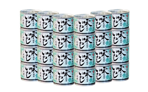 寒いわし 水煮 24缶 セット
