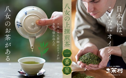 お茶の光玉園】八女茶ギフト銘茶詰め合わせ（120g×2本セット） - 福岡