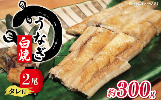 国産 うなぎ 白焼き 150g × 2尾 約300g タレ付  ( グルメ うなぎ 鰻 新鮮 たれ 土曜 丑の日 真空パック おすすめ 滋賀県 竜王 送料無料 ) 961217 - 滋賀県竜王町