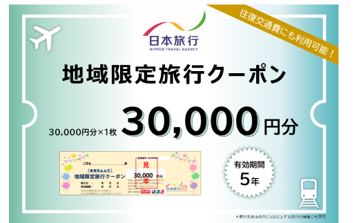 1336 日本旅行地域限定旅行クーポン　30,000円分 986777 - 三重県伊勢市