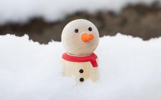 こま人形・雪だるま 558539 - 福岡県八女市