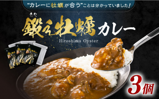 鍛え牡蠣 カレー 190g×3個＜有限会社寺本水産＞江田島市 [XAE030]|有限会社 寺本水産(株式会社M･Kロジ)