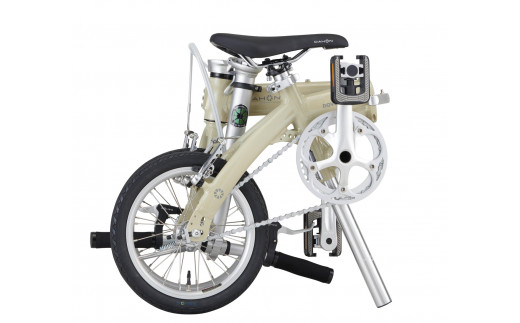 40年の歴史をもつ米国ダホン社の高性能折り畳み自転車 DAHON International DOVE SL Sand beige