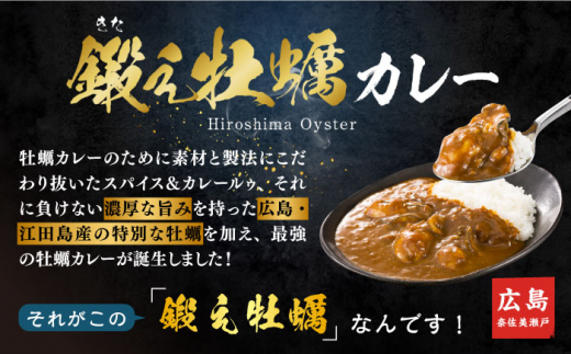 鍛え牡蠣 カレー 190g×3個＜有限会社寺本水産＞江田島市 [XAE030]|有限会社 寺本水産(株式会社M･Kロジ)