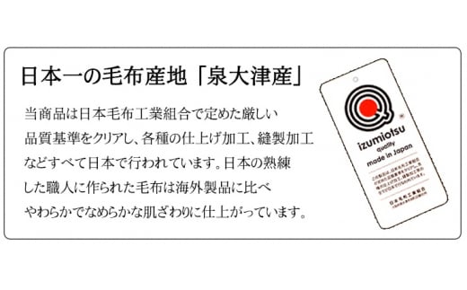 伝統の【かいまき】 特殊セラミックわた入り マイヤー毛布夜着 200cm丈