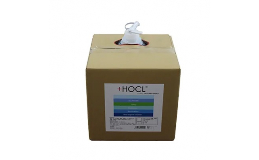 +HOCL 微酸性電解水（10L バッグ イン ボックス）|株式会社微酸研