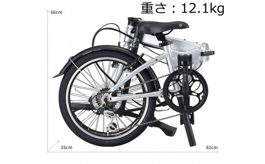 40年の歴史をもつ米国ダホン社の高性能折り畳み自転車 DAHON Intl HIT