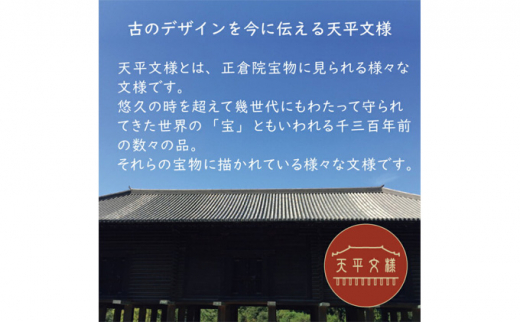 TENPYO PATTERN 抗ウィルススマホケース Mサイズ 銀絵（GE） - 奈良県