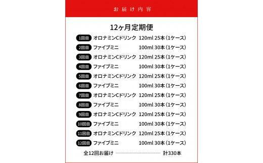 ふるさと納税 【隔月定期便全5回】ファイブミニ30本(1ケース)×5回計150