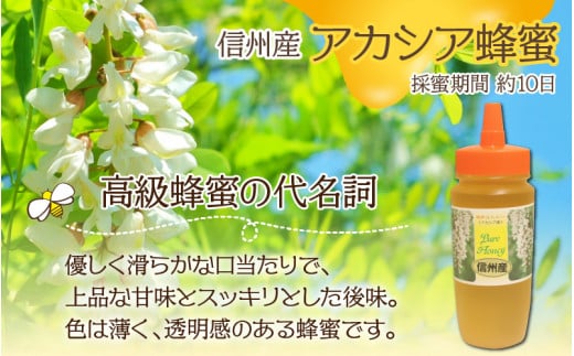 長野県岡谷市のふるさと納税 信州産蜂蜜ペアセット(アカシア・トチ　各450g）｜ 国産 アカシア トチ 計900g 450g×2本 純粋はちみつ ハチミツ はちみつ 蜂蜜 ハニー アカシア蜜 トチ蜜 人気 おすすめ セット 食べ比べ 高級蜂蜜 自家採蜜 甘い 調味料 長野