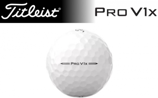 タイトリスト ＰＲＯ V1x いちごロゴ入り ローナンバー ホワイト色【1