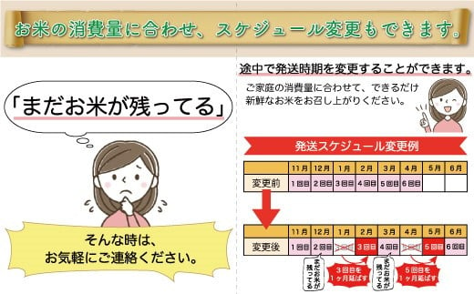 令和5年産 特別栽培米 つや姫 【無洗米】 定期便 30㎏（5kg×1カ月間隔