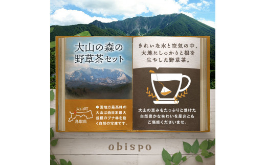 OB-01 大山の森の野草茶セット