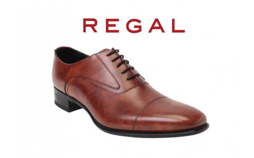 リーガル REGAL [2週間程度で発送]革靴 紳士ビジネスシューズ ストレートチップ ブラウン 725R[奥州市産モデル] メンズ 靴 26.5cm