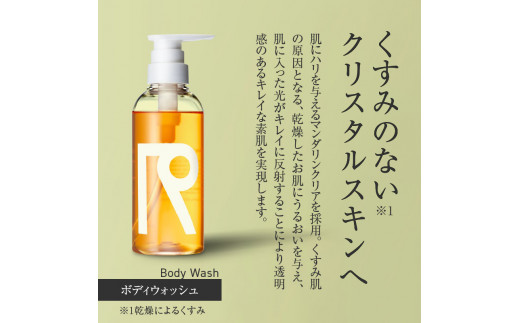 リノ クロノシャルム CC・SC ボディウォッシュ＆ボディミルク 各1本/300ml【合計4本】