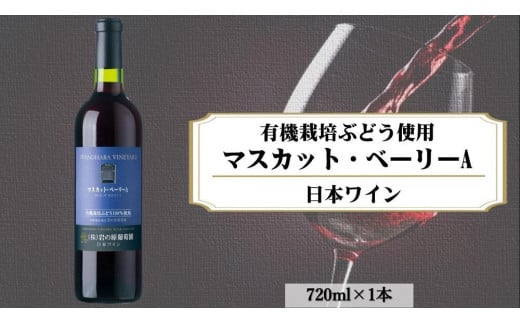 岩の原ワイン1本（720ｍｌ）　有機栽培ぶどう使用マスカット・ベーリーA 1000719 - 新潟県上越市