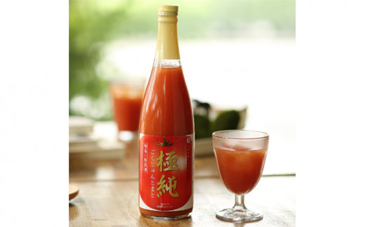 B24-358 鳥取県日南町のトマトジュース(食塩不使用)とジンジャー