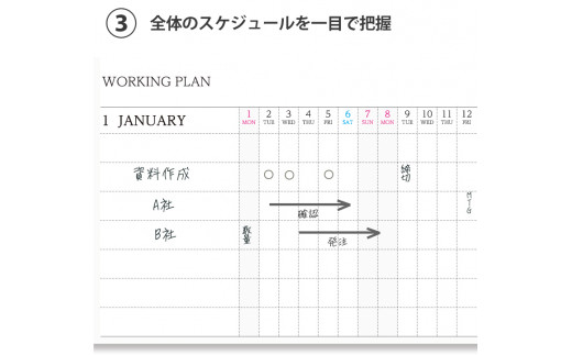 セパレートダイアリー　ウィークリー＆マンスリーB6　ラウンドカバー付き①1月始まり　ローズゴールド - 愛知県小牧市｜ふるさとチョイス -  ふるさと納税サイト