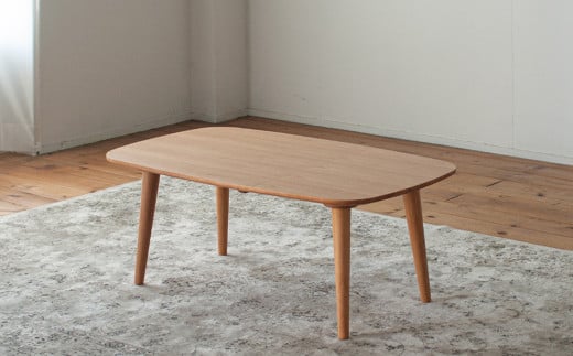 オーク材のローテーブル (2サイズ 90cm・120cm) 高さも選べます。 オーク テーブル 家具 インテリア 1134517 - 福岡県柳川市