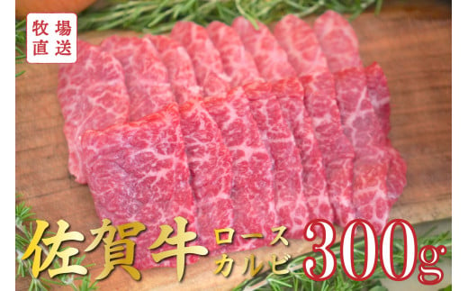 佐賀牛のロースとカルビ食べ比べセット/150g×2袋(計300g) TOMMY BEEF