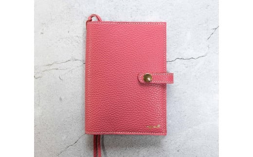 maf pinto (マフ ピント) 手帳カバー B6サイズ ピンク ADRIA LINE レザー 本革 日本製