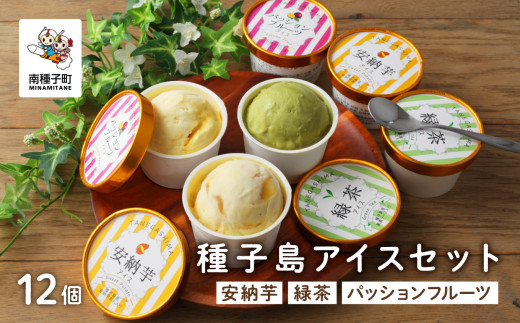 種子島アイスセット12個[乳化剤・安定剤不使用]