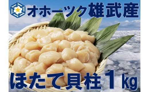 【中国禁輸措置生産地緊急支援品】【緊急支援品】北海道雄武町産　ほたて貝柱(冷凍)　Aフレーク  1kg[訳あり品]【12251】|12:雄武水産加工業協同組合